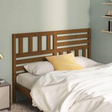 Senger & Madrasser vidaXL honey brown, Pine Bed Headboard