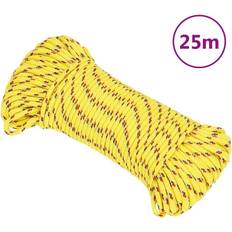 Navigation vidaXL Boat Rope Yellow 4 mm 25 m Polypropylene