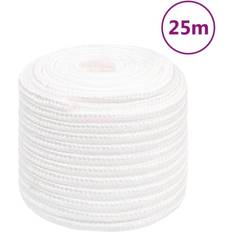 vidaXL Boat Rope Full White 16 mm 25 m Polypropylene