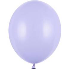 PartyDeco Latex Balloons Strong Pastel Light Lilac 100-pack