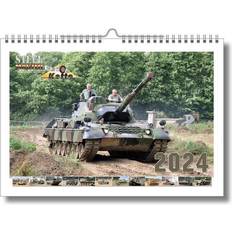Kalender 2024¨ STEELMASTER 2024 - Panzerfahrzeuge A3-Wandkalender