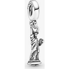 Statue Pandora Statue of Liberty Charm Sterling