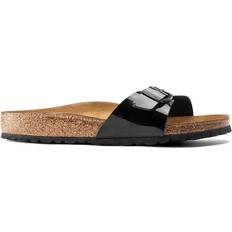 Birkenstock Madrid Birko-Flor Patent - Black