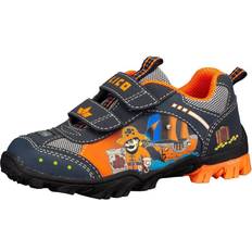 Orange Trainers Lico Jungen Halbschuhe silber