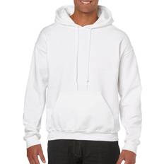 Gildan Men's Hooded Sweatshirt - White