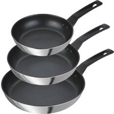 Prestige 9 x Tuffare Rostfritt Stål Stekpanneset Set Med 3 Set