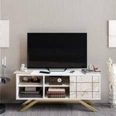Gold TV Benches Decorotika Decorotika Stand TV Bench