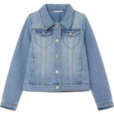 Pojkar Jackor Name It Övergångsjacka Star - Light Blue Denim