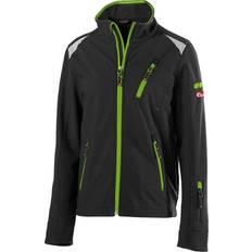 Fortis Kids Jacke 24 schw. limegreen Gr98-104