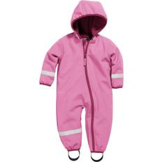 Polyester Soft Shell Overalls Children's Clothing Playshoes kinder softshell-overall pink