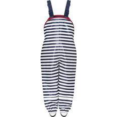 Playshoes Pantaloni da Pioggia - Righe Blu