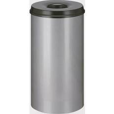 and black, 50L V-Part Self Extinguishing Waste Paper Bin