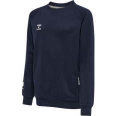 Hummel Kid's Move Grid Cotton Sweatshirt - Marine (214912-7026)