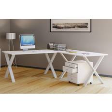 Corner desk VCM corner desk "Lona" 190x160x50 Skrivebord