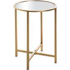 Or Tables Basses d'appoint Ronde 39 x 53 cm Table Basse