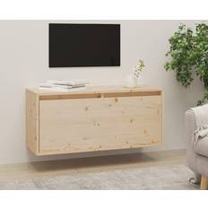 Møbler vidaXL 80x30x35 massivt Vægskab