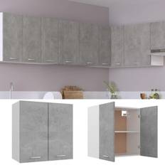 Multifargete Skap vidaXL Hanging Chipboard Wall Cabinet