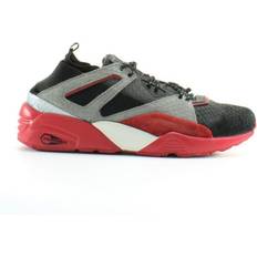 Puma bog sock rioja mens lace up black grey red trainers 361456 03 b44b