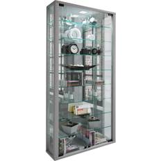 Silbrig Vitrinen VCM Maxi Vitrine