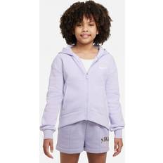 Purple Hoodies Nike Club Grade School Hoodies