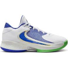Yellow Basketball Shoes Children's Shoes Nike Zoom Freak 4 Summer Vibes - White