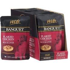 HiLife banquet - wet dog food flaked chicken