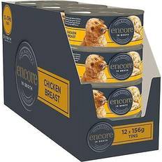 Encore dog food Encore 100% Natural Dog Food Tin 1x12x156g Chicken Breast with Rice, Pack