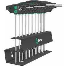 Sekskantskrutrekkere Wera 454/10 HF Set Imperial 2 Screwdriver Set 10 pcs Sekskantskrutrekker