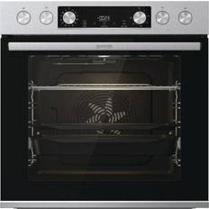Backöfen Gorenje Einbauherdset Steel Set 4 Edelstahl, Schwarz