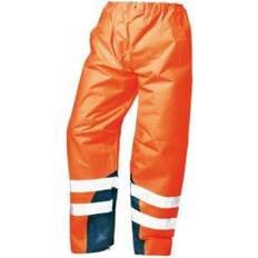 Orange Work Pants Neutral Warnschutz-Regenbundhose RENZ und MATULA orange