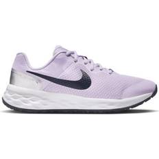 Nike Purple Running Shoes Nike Revolution 6 GS - Violet Frost/Metallic Silver/Vivid Purple/Thunder Blue