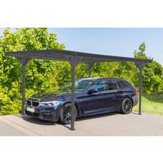 Westmann Aluminium Carport Met Plat Dak Helsinki 503x305x232 cm