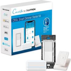 Remote Control Outlets Lutron diva smart dimmer switch starter kit for caséta smart lighting, with smar