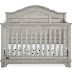 Gold Children's Beds Simmons Kids Asher 6-in-1 Convertible Crib with Toddler Rail Greenguard Gold Certified Rustic Mist