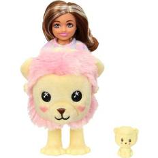 Barbie cutie reveal Barbie Cutie Reveal Chelsea Cozy Cute Tees Series Lion, Puppe