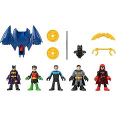 Batman imaginext DC Comics Imaginext Super Friends Batman Familien-Multipack, Spielzeugfigur