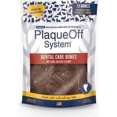 Plaque Off Bacon Flavoured Dental Care Dog Bones