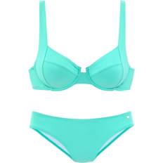 s.Oliver T-shirt Bra Bikini Set - Blue