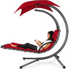 Sun Beds Best Choice Products Curved Steel Lounge Swing