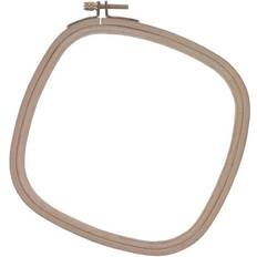 Embroidery Hoops & Frames Edmunds 202-2020 Wood Embroidery Hoop 8-Inch