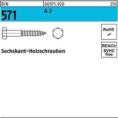 12 x 90 Sonstige DIN 571 Edelstahl A2 12x 90