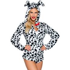 Leg Avenue Fancy Dresses Leg Avenue Darling Dalmatian Costume for Women Black/White