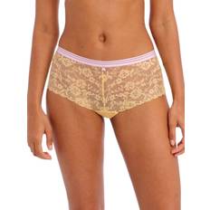 Women - Yellow Knickers Freya Offbeat Short - Lemon Fizz