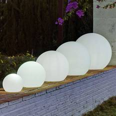 Iluminación de Suelo Buly Lámpara LED Solar Globo IP65 26.5 cm - Blanco Iluminación de Suelo