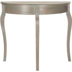 Brown Console Tables Safavieh Sema Ash Console Table