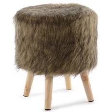 Red Foot Stools Cheer Collection Leg Foot Stool