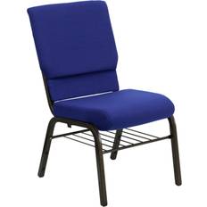 Flash Furniture Hercules Series Church Navy Blue Office Chair 33"