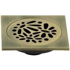Kingston Brass Bathroom Shower Drains with Flange & Hair Trap - Antique