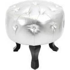 Silver Pouffes Lumisource Contemporary Pouffe