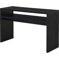 Black Console Tables Convenience Concepts Northfield Deluxe Console Table